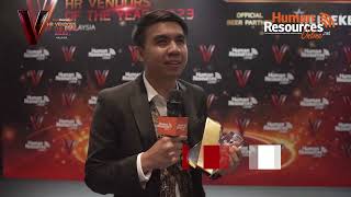 HR Vendors of the Year Awards 2023 Malaysia  Interview with Work Inspires [upl. by Lajes775]