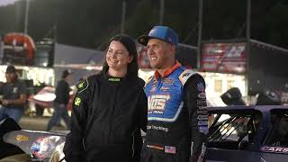 The Ride of a Lifetime  Fans get TwoSeater Late Model Thrill at Atomic Speedway [upl. by Artnoed]