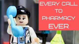 Every Call to Pharmacy EVER  Registered Nurse Life [upl. by Eelloh]