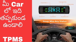 Tire Pressure Sensors  How To Install amp Monitor Them Solar Telugu TPMS [upl. by Ynnavoig]