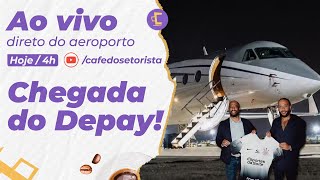 Ao vivo Direto do Aeroporto Chegada de Memphis Depay ao Corinthians A LIVE mais LOUCA Caronas e [upl. by Eniamerej804]