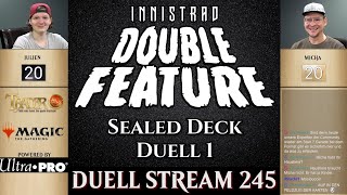 MTG Innistrad Double Feature Duell 1  Magic the Gathering deutsch  Trader  Sealed Deck Match [upl. by Abernon564]