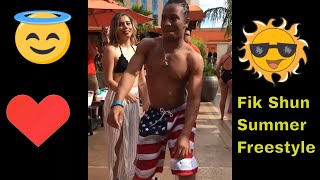 Fik Shun Dope Freestyle In Las Vegas  DanceOfficial [upl. by Llenyar]