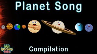 The Planet Song  Space Explained by KidsLearningTube [upl. by Alemahs252]