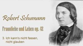 Schumann Frauenliebe und Leben op42  no3wmv [upl. by Shumway]