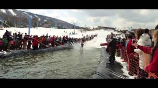 Camelback Pond Skimming amp Cardboard Box Derby 2014 [upl. by Hadley945]