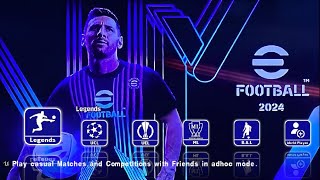 eFootball PES 2024 PPSSPP Android amp PC Best Graphics  Full Player Transfer [upl. by Eireva]