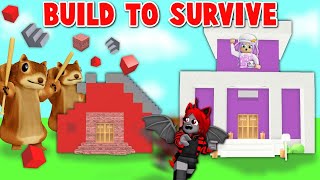 Build to SURVIVE CUTIE amp MOODY HOUSE  Roblox [upl. by Bird]