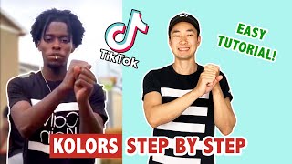 KOLORS TUTORIAL SLOW  TIK TOK DANCE [upl. by Eivlys429]