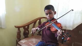 Kalpana Lowa Mal Wane  Violin Cover by 🎻🎻🎵🎵 Nathika Manodya 7 years old [upl. by Tloc604]