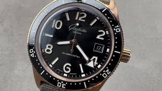 REVIEW The New Glashütte Original SeaQ Chronograph [upl. by Attenwad]