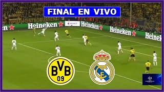 🔴 REAL MADRID vs BORUSSIA DORTMUND EN DIRECTO 🏆 FINAL CHAMPIONS LEAGUE EN VIVO  LA SECTA DEPORTIVA [upl. by Leidgam]