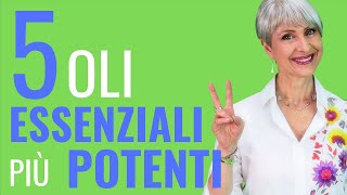 5 OLI ESSENZIALI più POTENTI consigliati dai NATUROPATI RELAX BELLEZZA ANTI STRESS AROMATERAPIA [upl. by Arihsat]