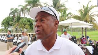 Dolphins host annual Nat Moore Endowment Fund Golf Tournament  31819 [upl. by Ocinom215]