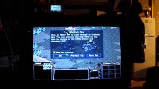 Starcraft on OpenPandora handheld Natively [upl. by Repohtsirhc]