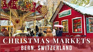 Christmas Markets in Bern Switzerland [upl. by Eula]