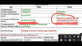 UID never enable for dbt and beneficiary has been created based account PrakashEDUTECH scholarsh [upl. by Bernetta]