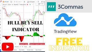 ÜCRETLİ İNDİKATÖRLERE HİÇ GEREK YOK BEDAVA   3commas Tradingview Hull İndicator [upl. by Noe]