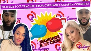 Marriage Boot Camp Production Shuts Down After Cast Members Brawl Over HazelE Colorism Comments [upl. by Rustice]