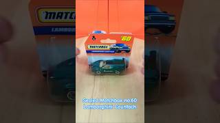 Sealed Matchbox no60 Lamborghini Countach shorts matchbox matchboxcars diecast model [upl. by Ilujna568]