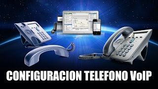 Configuración y obtención de los datos de un teléfono VoIP SIP [upl. by Tezile]