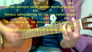 Gitar Dersi  Anlıyorsun Değil mi [upl. by Doelling]