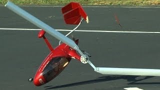 RC Calidus Autogyro First Flight at SCCMAS [upl. by Melvyn722]