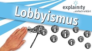 Lobbyismus einfach erklärt explainity® Erklärvideo [upl. by Yekcim622]