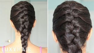 How To Basic French Braid [upl. by Killen]