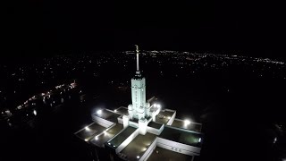 Mount Timpanogos LDS Mormon Temple at Night [upl. by Luapnaej]