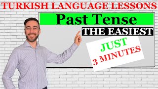 3 Min  Turkish Language Lessons For Beginners  Past And Present Perfect Tenses [upl. by Rosanna]