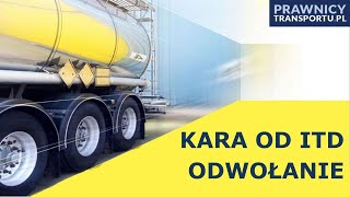 KARA od ITD odwołanie  PrawnicyTransportupl [upl. by Felecia]