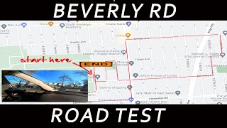 NYC Beverly Rd Road Test Site Review [upl. by Llerrem]