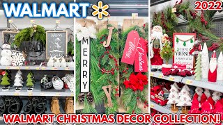 OMG WALMART CHRISTMAS DECOR COLLECTION 2022 🎄  Affordable Christmas Decorations You’ll LOVE [upl. by Sophronia]