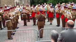 Whit Friday Brass Band Competition Denshaw Saddleworth England [upl. by Quinlan]