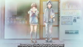 Tsubaki confesses her love to Kousei Your Lie In April Kimi no uso Romancekaori miyazono [upl. by Sibel]