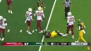 Baylor Football Highlights vs Iowa State  October 28 2023 [upl. by Robinetta]