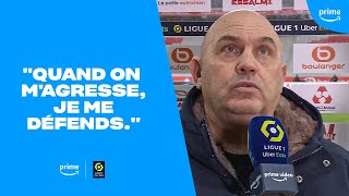 Les explications de Frédéric Antonetti après laltercation avec le staff du LOSC [upl. by Egroeg733]