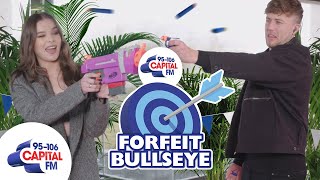 Hailee Steinfeld Goes On A Date With Roman Kemp For Forfeit Bullseye 🎯  Capital [upl. by Enymsaj]