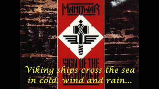 Swords in the Wind  Manowar Lyrics [upl. by Nuahsor]