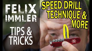 Victorinox Tips amp Tricks 1725  Speed Drill Technique amp more Reamer Tricks [upl. by Suired]