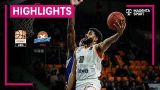 ratiopharm ulm  Buducnost VOLI Podgorica  BKT EuroCup  MAGENTA SPORT [upl. by Kellda]