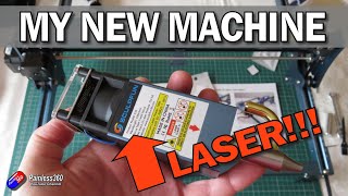 My new machine for RC building  A Sculpfun S10 Laser CutterEngraver [upl. by Jarus]