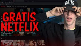 ZO KRIJG JE GRATIS NETFLIX LIFEHACK [upl. by Yenettirb]