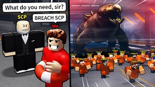 This Roblox SCP will do anything I ask [upl. by Iahc]