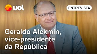 🔴 Alckmin ao vivo Relação com Lula eleições municipais planos para indústria e   UOL Entrevista [upl. by Crowns]