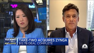 TakeTwo acquires Zynga for 127 billion as deal closes [upl. by Oicnedif589]