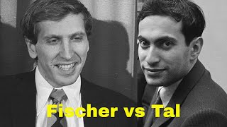 Absolutely Fantastic Chess Game Fischer vs Tal 1959 [upl. by Ladonna]