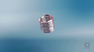 HELICOIL® Tangfree Screwlock – Screw locking thread insert without a tang for metals [upl. by Nurat]