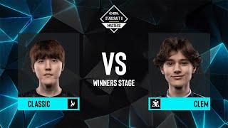 Classic vs Clem  ESL SC2 Masters Winter 2023 Finals  Winners Stage [upl. by Norrag]